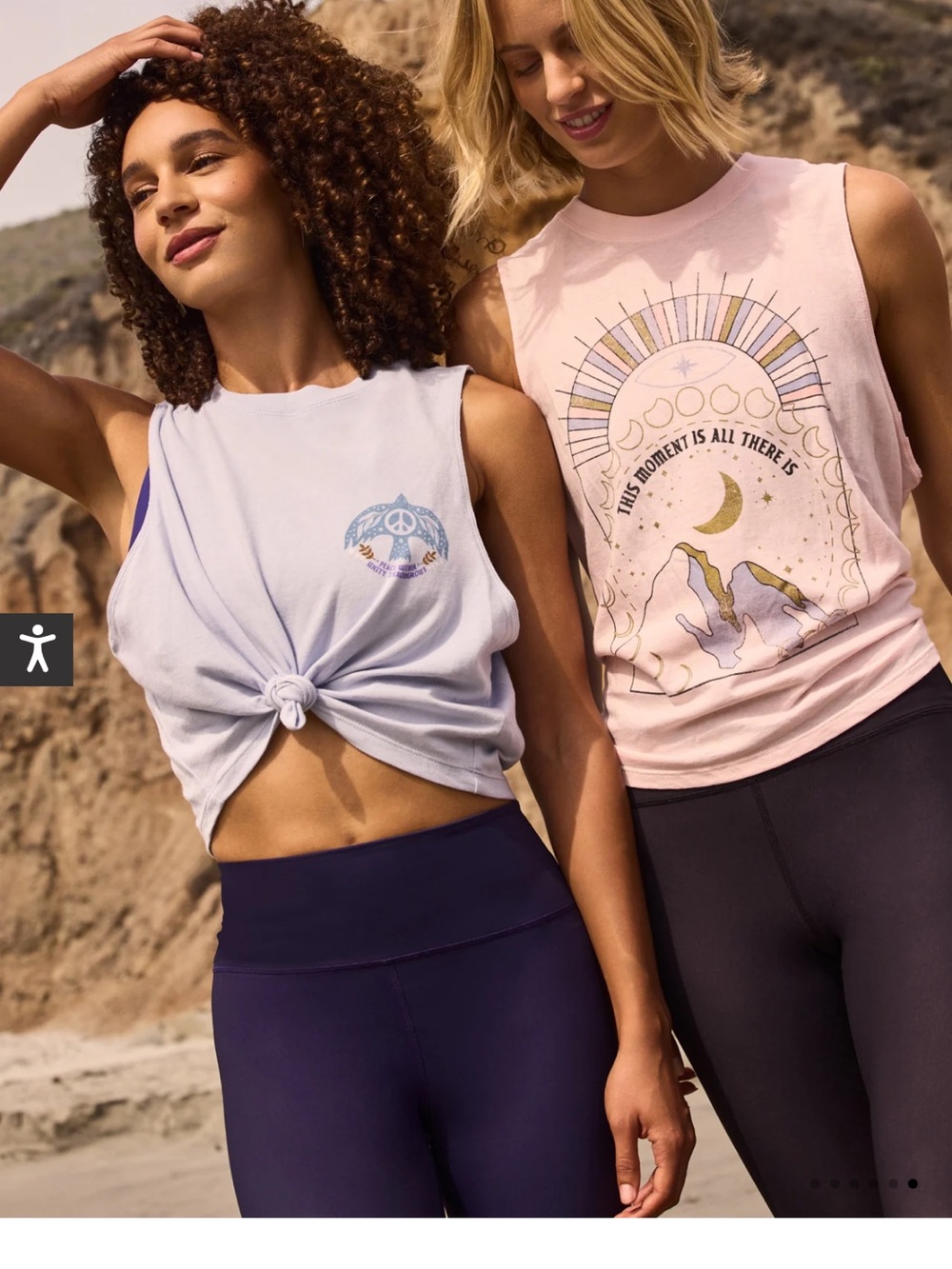 Spiritual Gangster Unity Spirit Crop Tank size medium